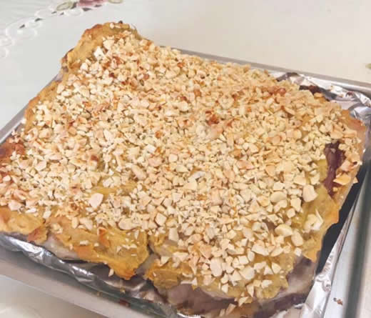 巴旦木碎原來還可以做菜，快來圍觀